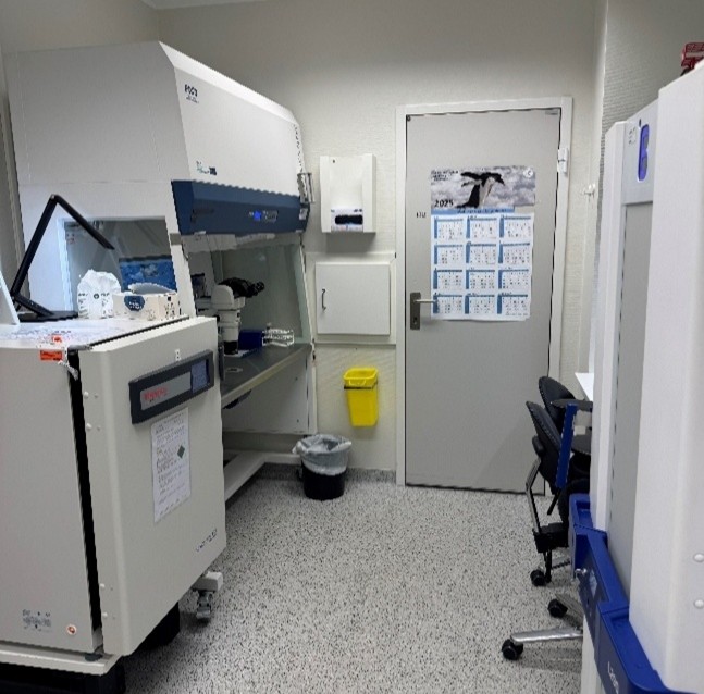 Figur 1: Oversiktsbilde av IVF-laboratoriet